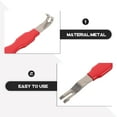 thumbnail image 2 of KAKOWELY Automotive Electrical Connectors Removal Car Wiring Harness Terminal Pin Removal Separator Electrical Connector Separator Connector Pin Removal Tool, 2 of 4