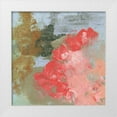 thumbnail image 1 of Ogren, Sarah 12x12 White Modern Wood Framed Museum Art Print Titled - Pink Roses I, 1 of 4