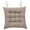 Brown#616, variant on Violete Seat Cushion 38x38cm, Cotton Linen Non-Slip Chair Pad, Soft Thick Square Butt Pad with Straps for Office, Dining Room, Floor Seating, All-Season Use