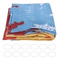 thumbnail image 3 of Christmas Elk Waterproof Bathroom Bath Shower Curtain Decoration with 12 Hooks Set, 3 of 8