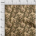 thumbnail image 2 of oneOone Cotton Poplin Twill Tawny Brown Fabric Tropical Dress Material Fabric Print Fabric By The Yard 56 Inch Wide, 2 of 5