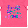 thumbnail image 4 of Inktastic Pom Pom Power Cheerleader Boys or Girls Toddler T-Shirt, 4 of 5