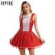 thumbnail image 2 of Vestido Vintage de lentejuelas para mujer, disfraces de payaso de circo Ringmaster, vestido de tutú con recorte en la espalda sin mangas, ropa de vestir de payaso, 2 of 5