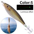 thumbnail image 2 of Cebo Falso Camarón Luminoso Anzuelo Calamar Camarón Cebo Duro 13 4G Cebo Pesca (5), 2 of 9