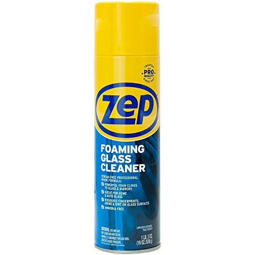Zep Window/Glass Cleaner, 19 oz, Black