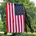 thumbnail image 3 of Anley Flag Mourning Streamer (Ideal for 3x5 FT Flag) Half-Mast Mourning Ribbon - Double Stitched - Honoring The Fallen Half-Staff Mourning Streamer, 3 of 7
