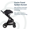 thumbnail image 2 of Travel System Bebesit Sunset Isofix Negro Asiento Auto Base Isofix Reclinable Compacto Desde Nacimiento, 2 of 9