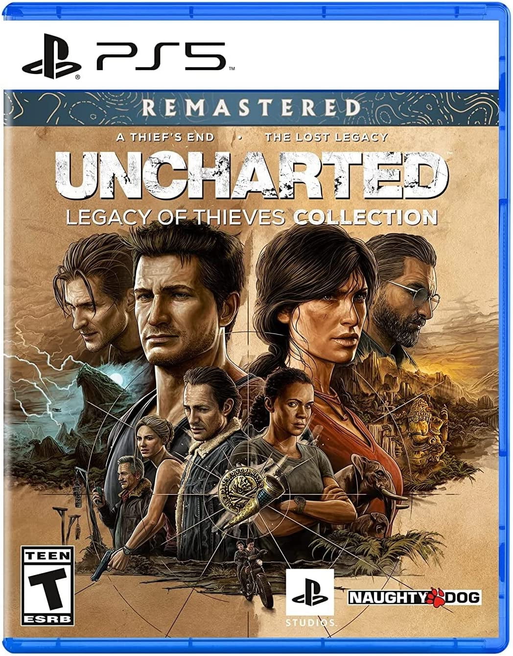 Naughty Dog Uncharted Legacy Of The Thieves Collection Eu Para Playstation 5 Naughty Dog Ps5