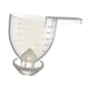 thumbnail image 4 of Cuchara medidora, embudo, cuchara medidora, herramienta de medición multiusos para condimentos blanco, 4 of 9
