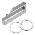 thumbnail image 1 of Llavero de coche de metal para hombre, llavero de cinturón de acero inoxidable, 1 of 6