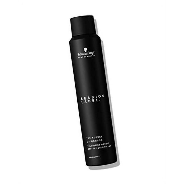 Schwarzkopf Session Label The Mousse | Volumizing Mousse Extra Firm Control & Extra Hold Hair - Lightweight Texture Volume Mousse for Fine Hair