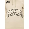 thumbnail image 2 of Fashion Nova Women's Ivory Savage Hooded Sweatshirt (Large), 2 of 5