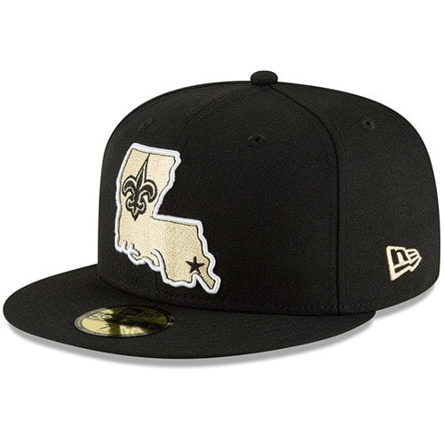Men's New Era Black New Orleans Saints 