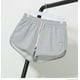 thumbnail image 4 of Pantalones deportivos de talla grande para mujer, versión coreana, para yoga, correr, cintura alta, holgados, de pierna ancha, informales, para verano, 4 of 6