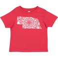 thumbnail image 3 of Inktastic Nebraska Silhouette Mandala Boys or Girls Toddler T-Shirt, 3 of 5
