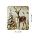 thumbnail image 3 of Hometravel Christmas Chair Back Covers, 3D Style Dining Room Chair Decor, Festive Themed Seat Covers for, 3 of 6