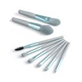 thumbnail image 1 of Makeup Brush Set for Foundation, Blush, Eye shadow, Eyelash, Lip and Brow, Portable Mini Makeup Brush Set 8 PCS (Pink), 1 of 6