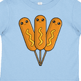 thumbnail image 4 of Inktastic Happy Corn Dogs with Mustard Boys or Girls Toddler T-Shirt, 4 of 5