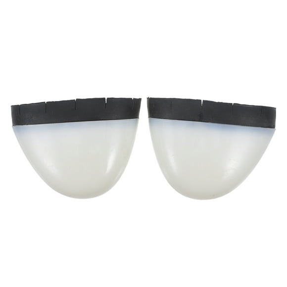 1 Pair Safety Toe Caps for Shoes Plastic Toes Guard Comfortable for Construction Sites Factories Warehouses Unisex Shoe Toe Protector