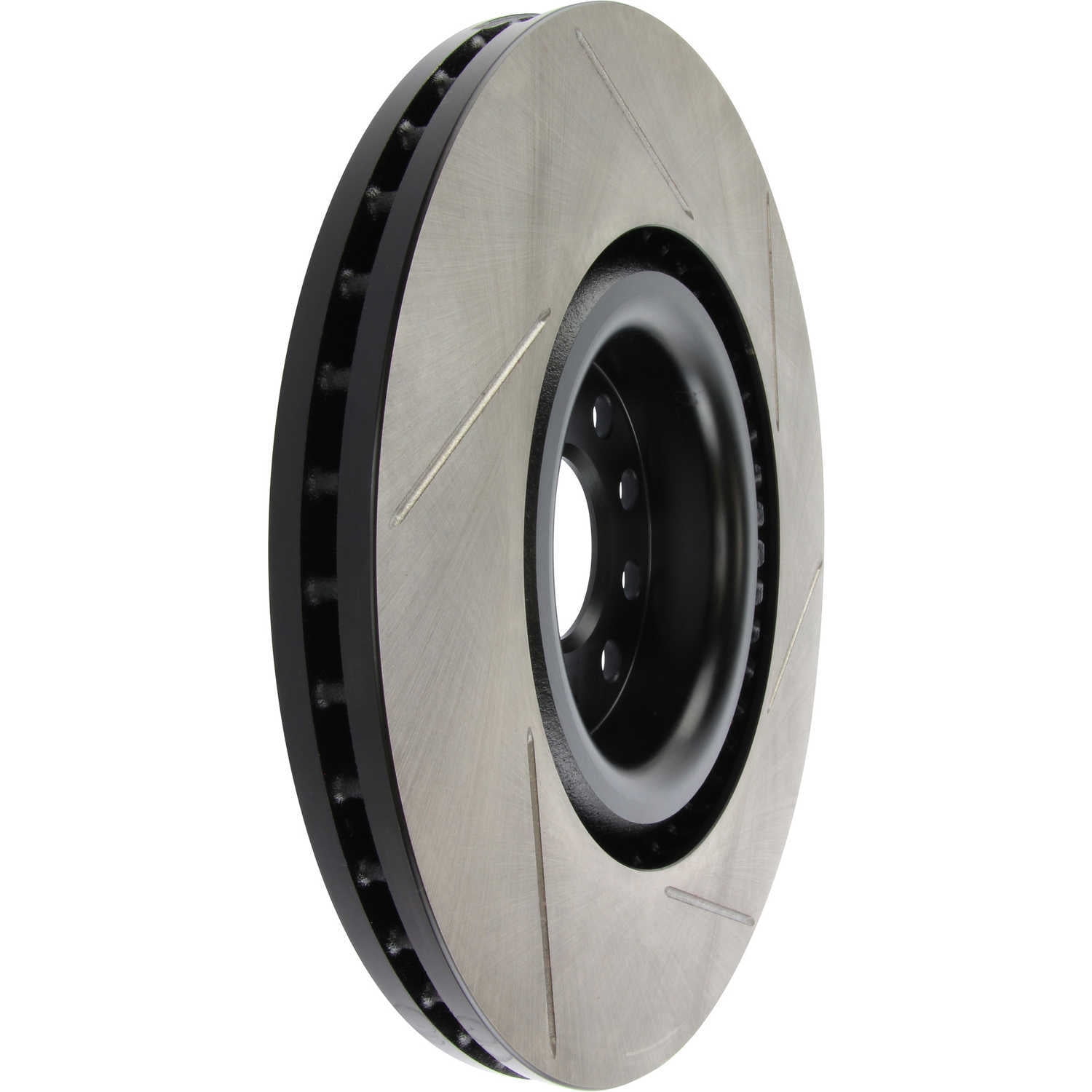StopTech Power Slot 09 VW CC (Passat CC) / 06-09 Passat Front Right Slotted Rotor Fits select: 2008 VOLKSWAGEN R32, 2006-2008 VOLKSWAGEN PASSAT
