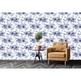 thumbnail image 3 of Purple Victorian Flowers Removable Wallpaper 10'L x 24''W, 3 of 3