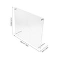 thumbnail image 2 of SHOWERORO cd dvd discs storage case Acrylic record stand holder 1Pack for Office Use, 2 of 8