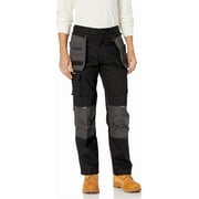 Caterpillar Mens H2o Defender Pant Regular and Big Tall Sizes 46W x 30L Black/Graphite