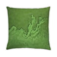 thumbnail image 2 of Ahgly Company Color Focus Green Outdoor Throw Pillow, 18 inch by 18 inch, 2 of 6