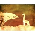 thumbnail image 2 of Ilosky, Pam 32x25 White Modern Wood Framed Museum Art Print Titled - Safari Sunrise IV, 2 of 4