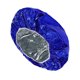 thumbnail image 1 of Gorro de Ducha Duradero para Mujeres 1 Pc para Baño, Negocios, Viajes, Vacaciones, Hotel, Papel de Aluminio Azul, 1 of 3