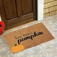 thumbnail image 5 of JeashCHAT Pumpkin Doormat Thanksgiving Halloween Welcome Mat for Front Door Front Porch, Fall Floor Mat, Indoor Outdoor Entrance Door Mat, Home Decor, 24 x 16 Inch, 5 of 6