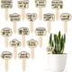 thumbnail image 1 of 15 Uds. Etiquetas para Jardín Etiquetas Impermeables para Plantas Marcador para Plantas en Macetas Jardín, 1 of 9