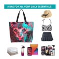 thumbnail image 4 of Zufioo Psychedelic Hairless Cat for Women's Single-shoulder Shopping Bag, Large-capacity Handbag Storage Bag, Commuter Bag Campus Bag Travel Bag-One Size, 4 of 8