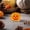 #82Orange, variant on Halloween Mini Pumpkin Resin Figurine Luminous 1 Pack