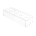 thumbnail image 3 of Florero de acrílico transparente Arreglos florales rectangulares Centro de mesa decorativo para boda Mesa de comedor Florero para decoración del hogar , 10 hoyos BLESIY florero de acrílico, 3 of 8