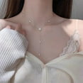 thumbnail image 5 of Y Shaped Lariat Necklace Plated, 5 of 5