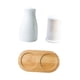 thumbnail image 2 of Salero y pimentero, especiero, utensilios de cocina modernos, coctelera de cerámica rellenable C, 2 of 9
