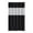 Black #2, variant on Spliced EVA Shower Curtain, Waterproof Bathroom Curtain, Thickening Design, 1 Piece