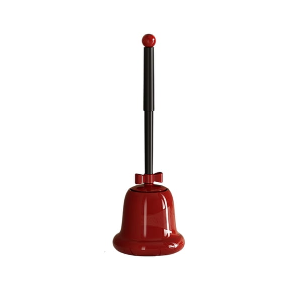 Elegant Bell-Shaped Bathroom Toilet Brush with Self-Contained No-Spill Base, Ergonomic Handle & Precise No-Dead-Angle Cleaning for Hygienic and Stylish Bathroom Maintenance