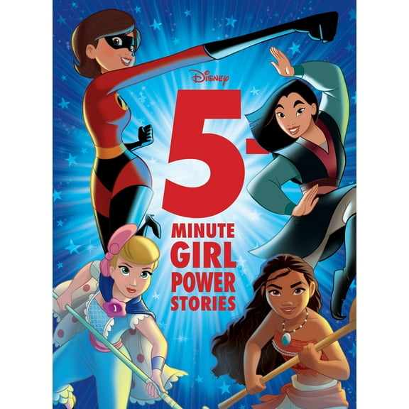Pre-Owned 5-Minute Girl Power Stories (Hardcover) 1368041965 9781368041966