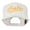Natural, variant on Cali Embroidered Flat Bill Cap - Spruce OSFM