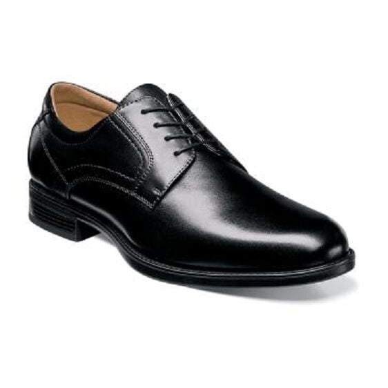 florsheim midtown plain toe men's boot black size 13