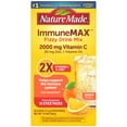 Nature Made ImmuneMAX Fizzy Drink Mix, with Vitamin C, Vitamin D, and