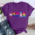 thumbnail image 4 of T-shirt à Col Rond Imprimé Élégant pour Femmes, Manches Longues, T-Shirt Uni pour Femmes, Chemise de Course à Rayures, T-Shirt Fin à Manches Longues, T-Shirt Trash pour Femmes, T-Shirt Uni, 4 of 4