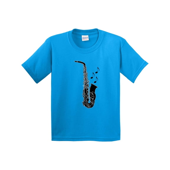 Inktastic Saxophone Musician Band Idea Youth T-Shirt