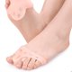 thumbnail image 1 of 1 par de herramientas para el cuidado de los pies, separador de dedos de los dedos del pie de silicona para el cuidado de los pies de pedicura, 1 of 3