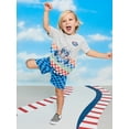 thumbnail image 2 of Garanimals Newborn, Baby & Toddler Boy Cotton French Terry Pull-On Shorts, 3-Pack, Sizes 0-6T, 2 of 10