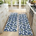 thumbnail image 4 of Kitchen Rugs Sets Of 2,Paw Print Dog Bone Anti Fatigue Kitchen Mat Rugs Non Slip Washable,Decorative Kitchen Floor Mats for Kitchen,Sink,Laundry,17"X47", 4 of 5