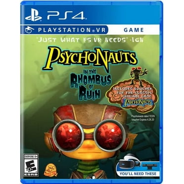 Psychonauts in the Rhombus of Ruin: VR for PlayStation 4 [New Video Game] PS 4