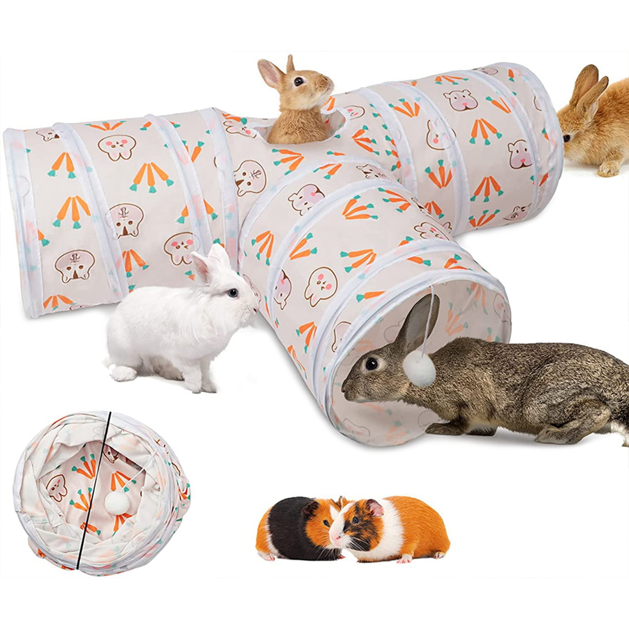 Boiiwant Cat Tunnels Tubes, Collapsible T-Shape Small Animal Tunnel Pet Toys for Bunny Cat Puppy | Walmart Canada Boiiwant Cat Tunnels Tubes, Collapsible T-Shape Small Animal Tunnel Pet Toys for Bunny Cat Puppy | Walmart Canada